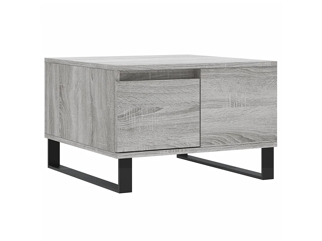 Couchtisch Beistelltisch Grau Sonoma 55x55x36,5 cm Holzwerkstoff -MN69399