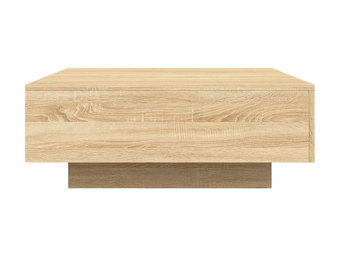 Couchtisch Beistelltisch Sonoma-Eiche 80x80x31 cm Holzwerkstoff -MN70527