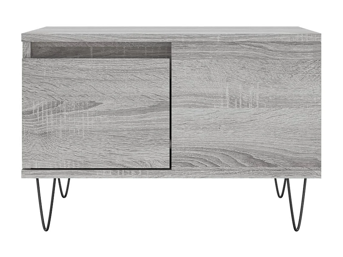 Couchtisch Beistelltisch Grau Sonoma 55x55x36,5 cm Holzwerkstoff -MN90244