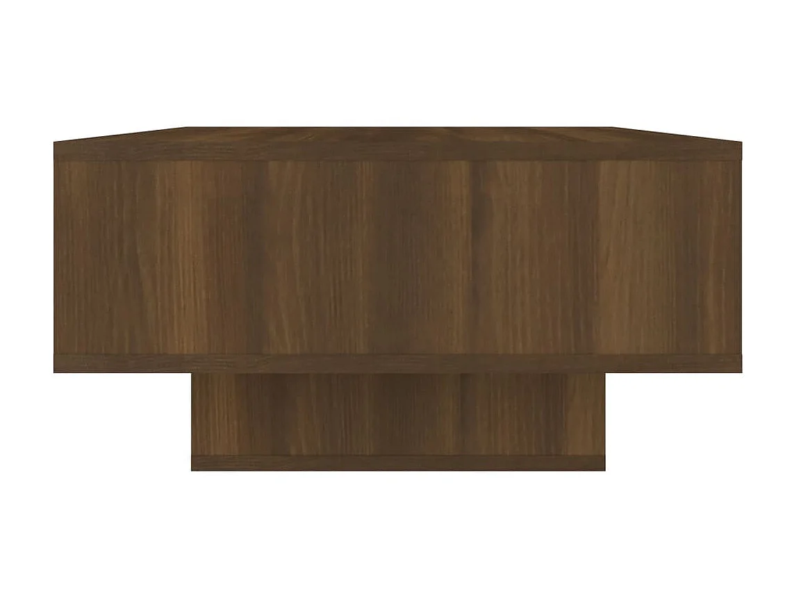 Couchtisch Braun Beistelltisch Eichen-Optik 105x55x32 cm Holzwerkstoff -MN35539