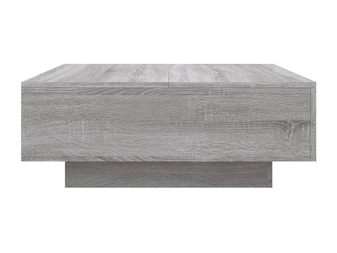 Couchtisch Beistelltisch Grau Sonoma 80x80x31 cm Holzwerkstoff -MN21889