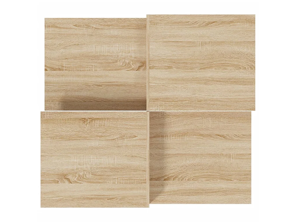 2er-Set Couchtische Beistelltisch Sonoma-Eiche Holzwerkstoff -MN67639