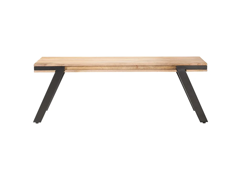 Couchtisch Beistelltisch 114x65x40 cm Mango Massivholz -MN33031