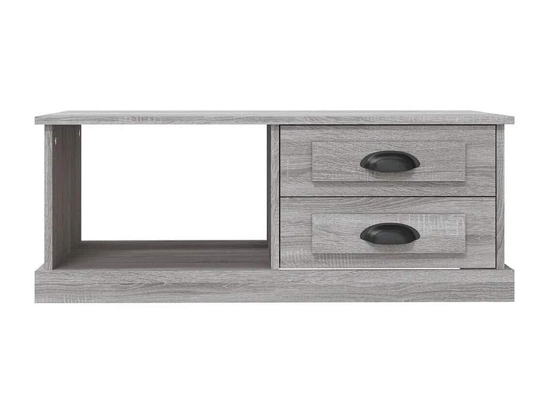 Couchtisch Beistelltisch Grau Sonoma 90x50x35 cm Holzwerkstoff -MN29359