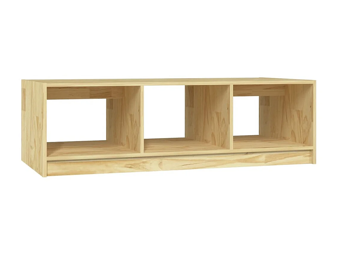 Couchtisch Beistelltisch 110x50x34 cm Massivholz Kiefer -MN60728