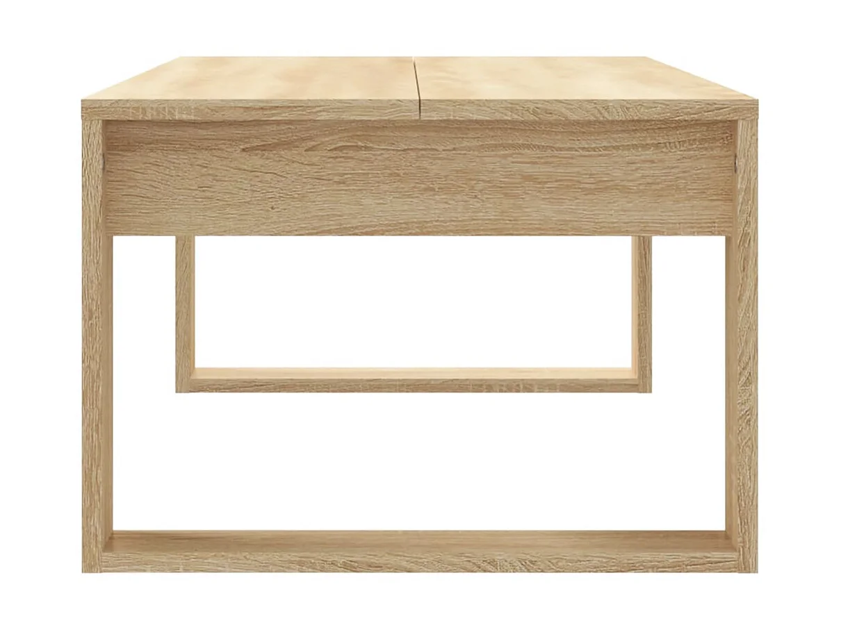 Couchtisch Beistelltisch Sonoma-Eiche 102x50x35 cm Holzwerkstoff -MN36365