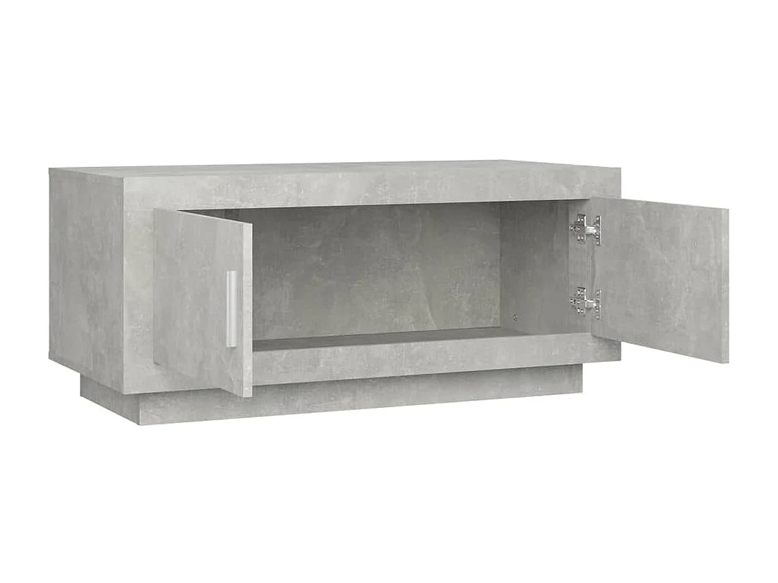 Couchtisch Beistelltisch Betongrau 102x50x45 cm Holzwerkstoff -MN18659