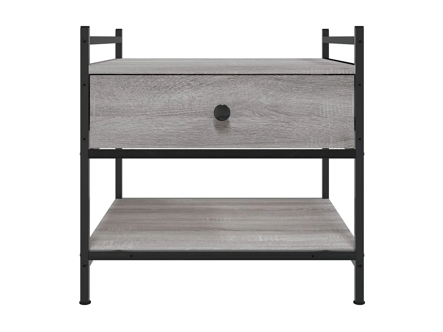 Couchtisch Beistelltisch Grau Sonoma 50x50x50 cm Holzwerkstoff -MN30887