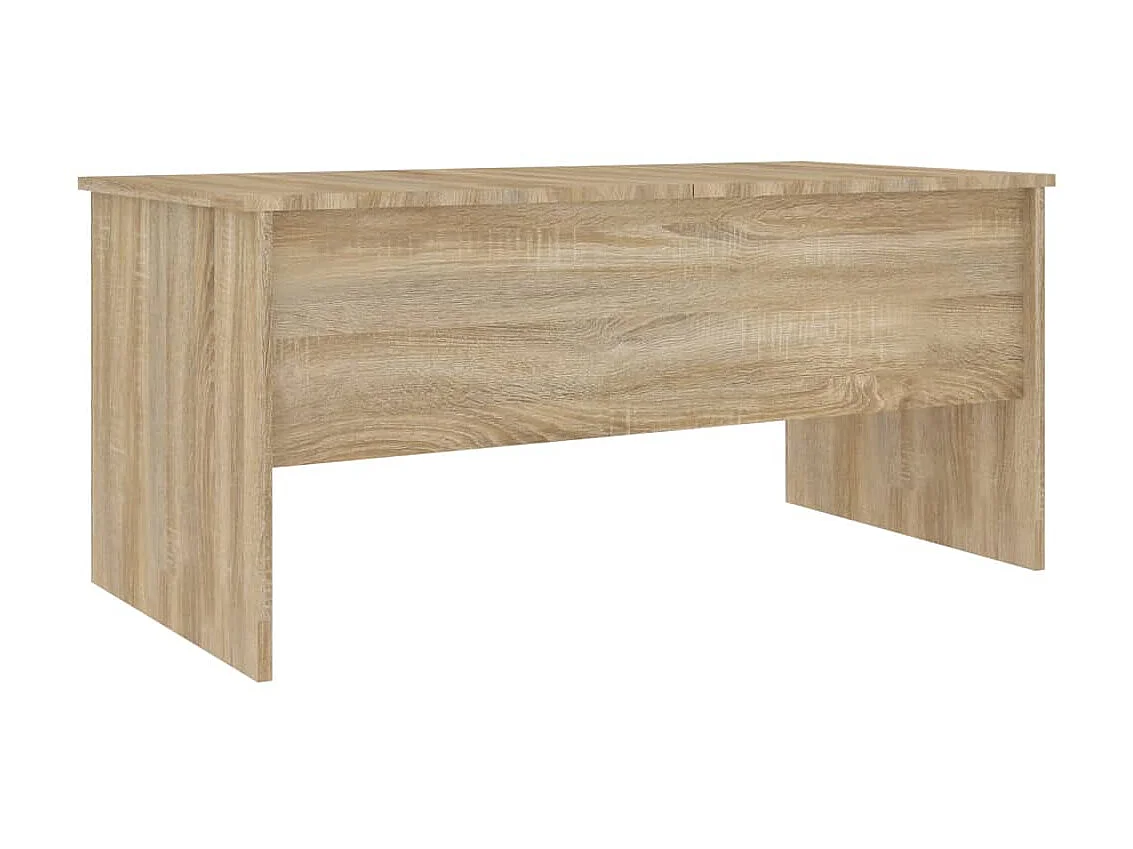 Couchtisch Beistelltisch Sonoma-Eiche 102x50,5x46,5 cm Holzwerkstoff -MN90419