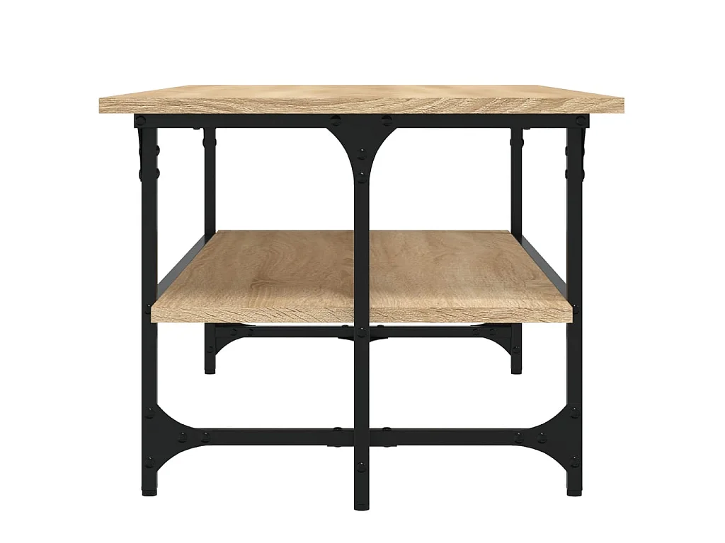 Couchtisch Beistelltisch Sonoma-Eiche 100x50x40 cm Holzwerkstoff -MN39432