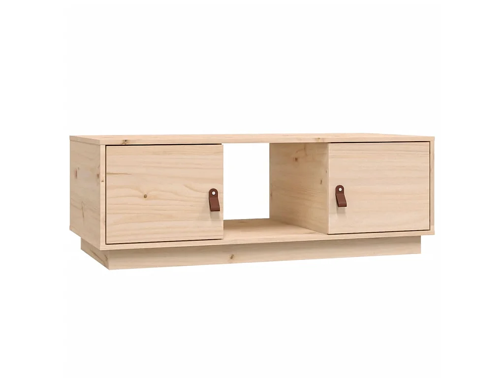 Couchtisch,Beistelltisch 100x50x35 cm Massivholz Kiefer -MN62959