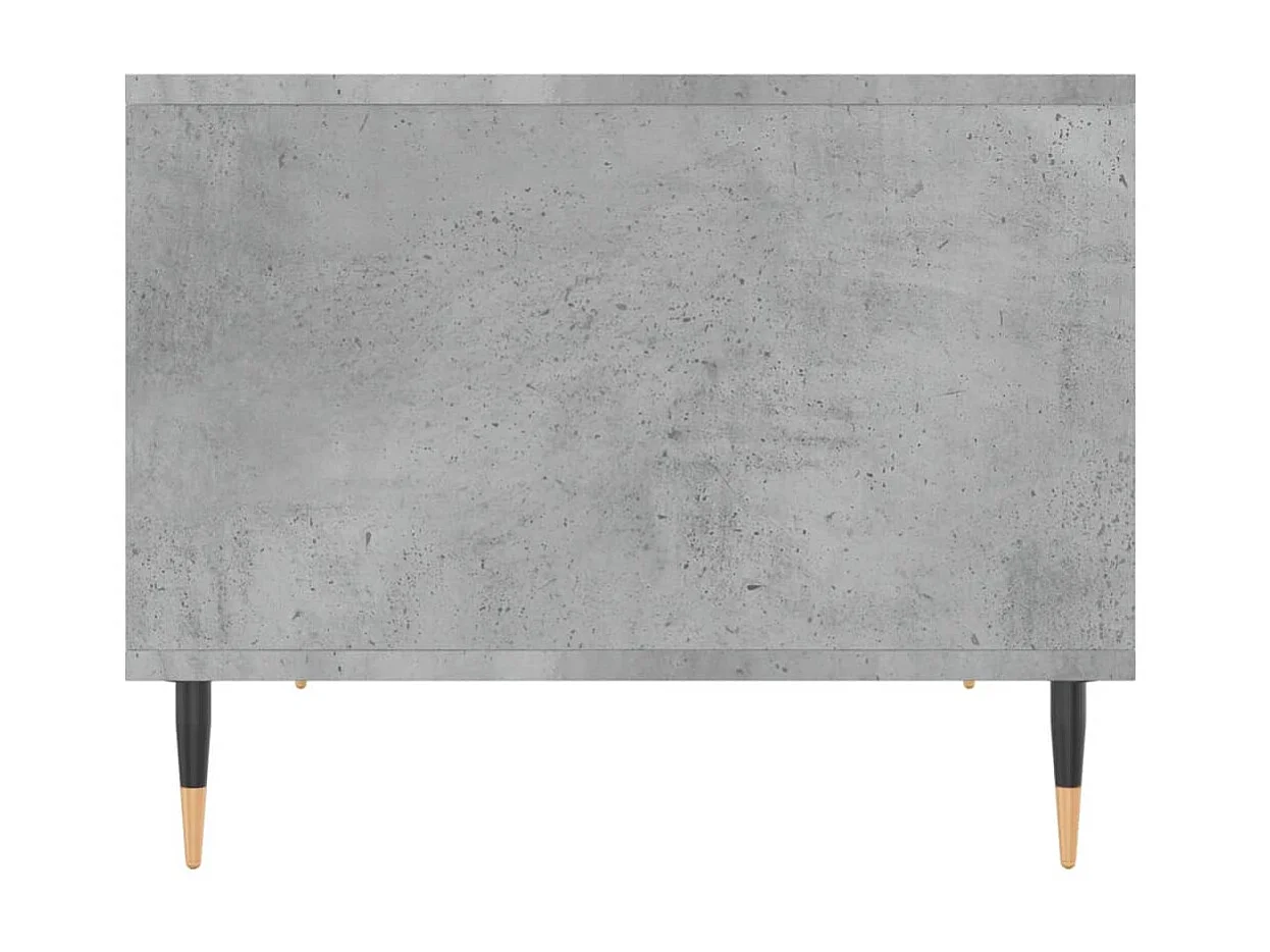 Couchtisch Beistelltisch Betongrau 60x50x40 cm Holzwerkstoff -MN16436