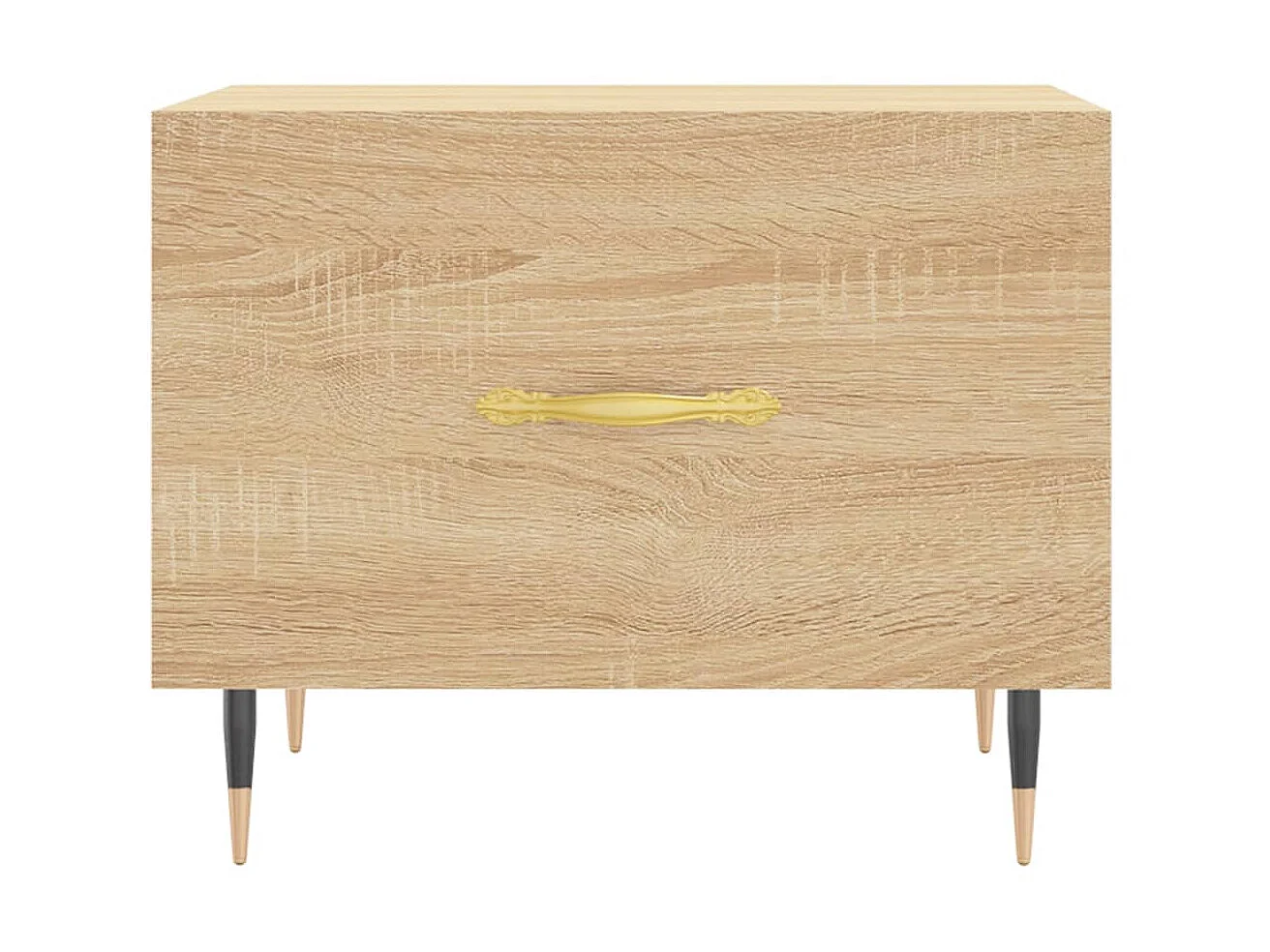 Couchtisch Beistelltisch Sonoma-Eiche 50x50x40 cm Holzwerkstoff -MN31329