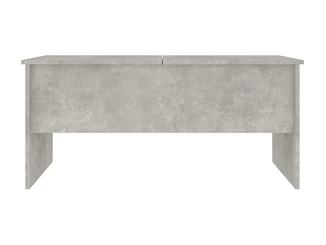 Couchtisch Beistelltisch Betongrau 102x50,5x46,5 cm Holzwerkstoff -MN67325