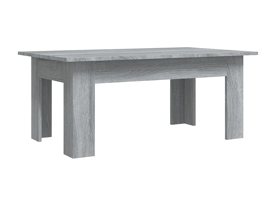 Couchtisch Beistelltisch Grau Sonoma 100x60x42 cm Holzwerkstoff -MN81861