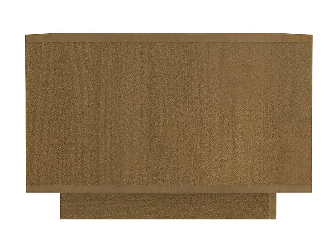 Couchtisch Beistelltisch Honigbraun 50x50x33,5 cm Massivholz Kiefer -MN23090