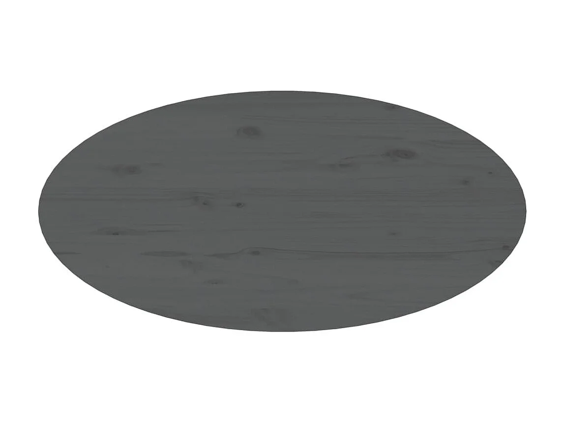 Couchtisch Beistelltisch Grau 80x40x35 cm Massivholz Kiefer -MN45991