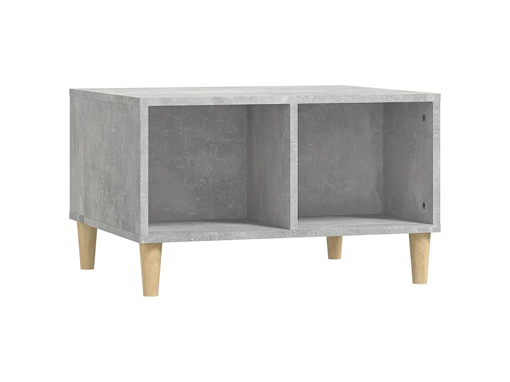 Couchtisch Beistelltisch Betongrau 60x50x36,5 cm Holzwerkstoff -MN47042