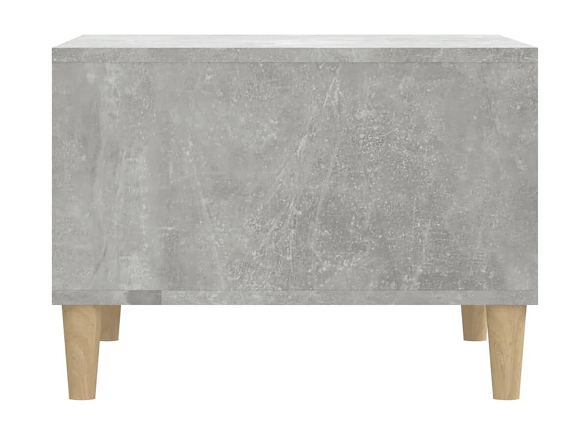 Couchtisch Beistelltisch Betongrau 60x50x36,5 cm Holzwerkstoff -MN47042