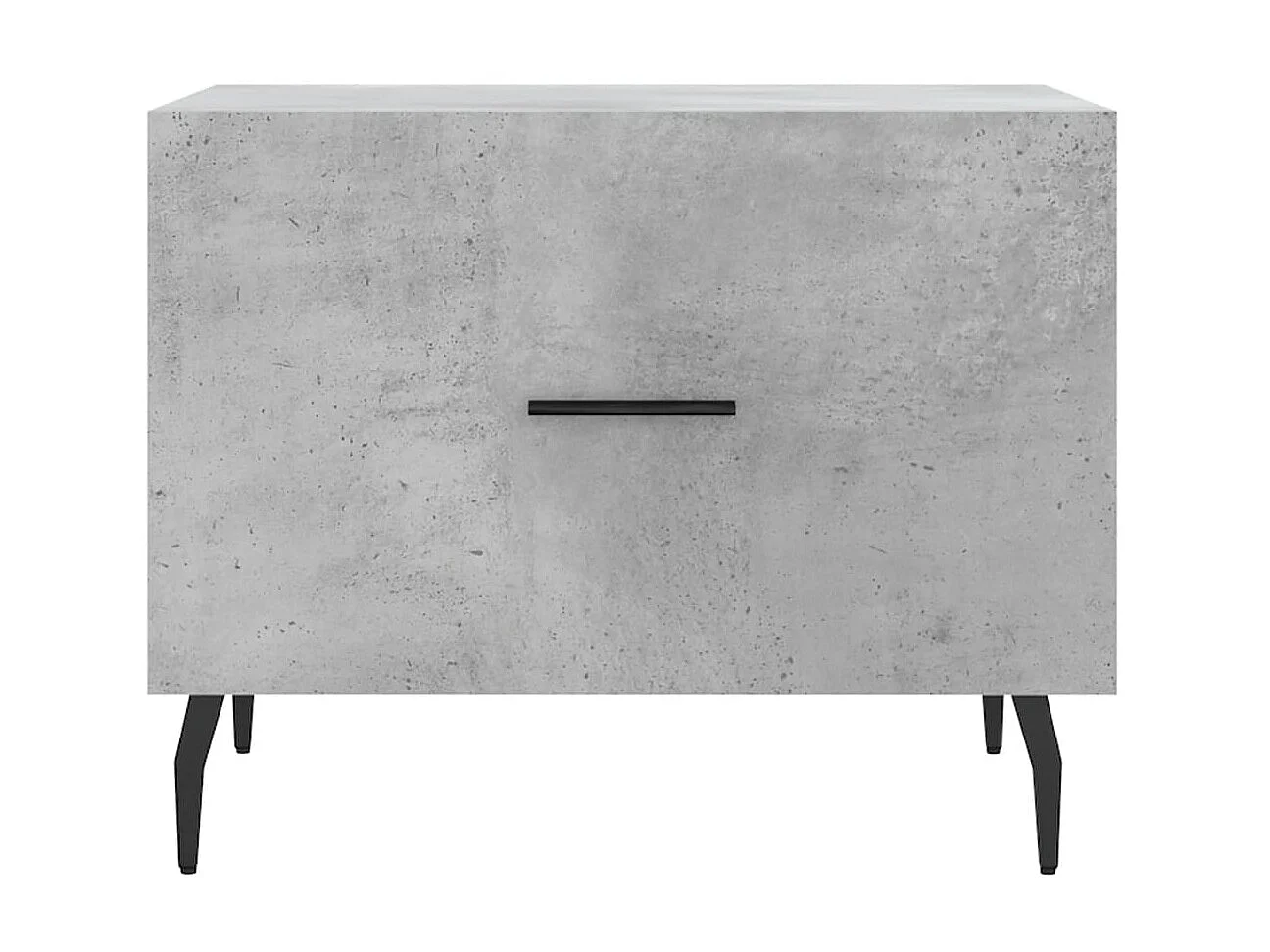 Couchtisch Beistelltisch Betongrau 50x50x40 cm Holzwerkstoff -MN80064