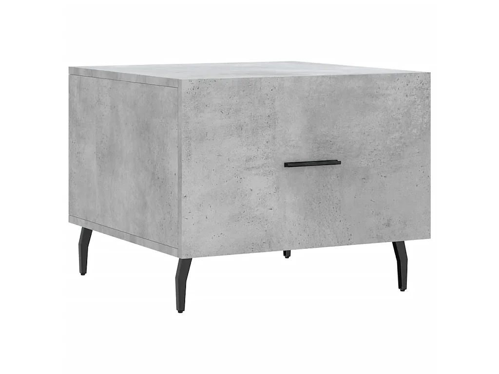 Couchtisch Beistelltisch Betongrau 50x50x40 cm Holzwerkstoff -MN80064