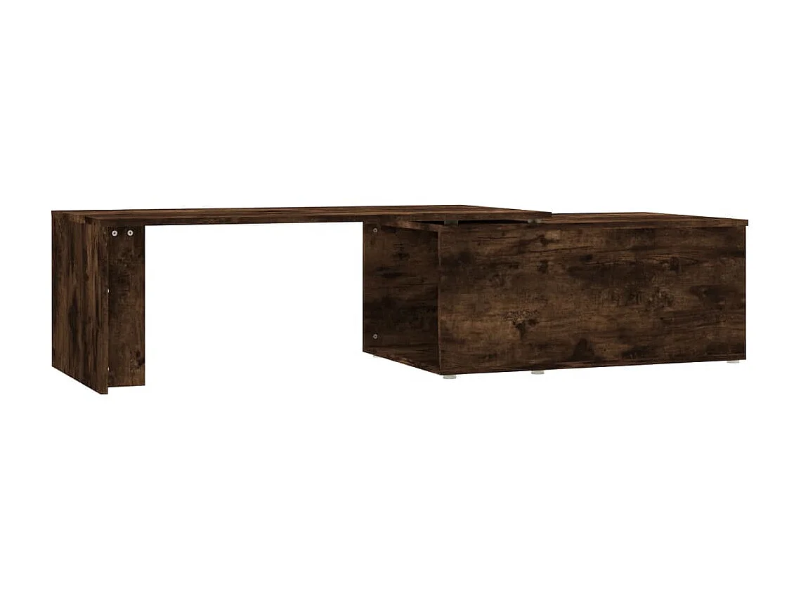 Couchtisch Beistelltisch Räuchereiche 150x50x35 cm Holzwerkstoff -MN64993