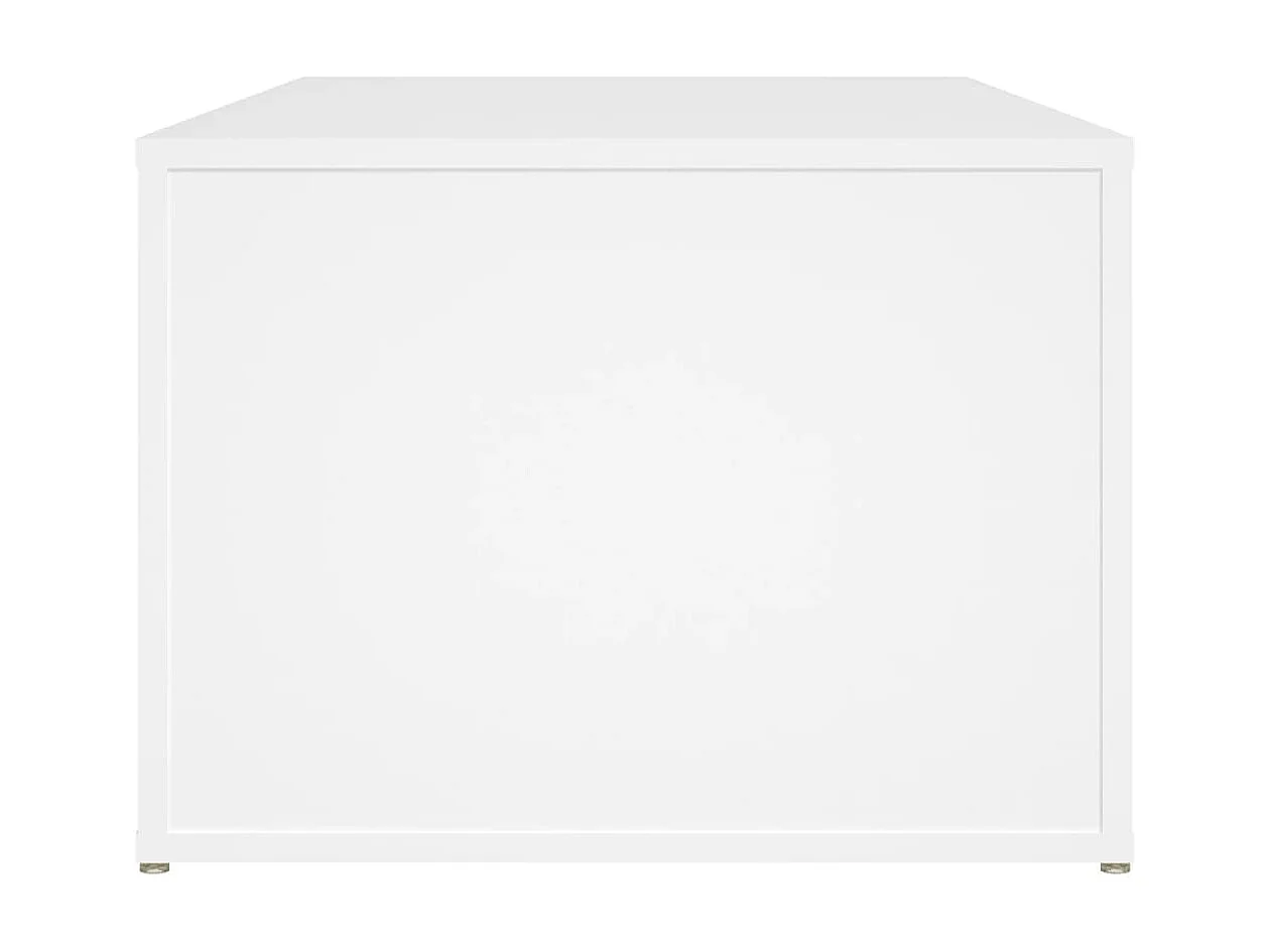 Couchtisch Beistelltisch Weiß 100x50x36 cm Holzwerkstoff -MN49327