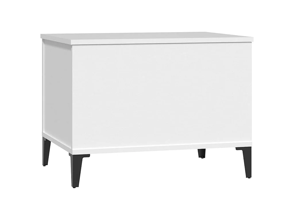 Couchtisch Beistelltisch Weiß 60x44,5x45 cm Holzwerkstoff -MN42415