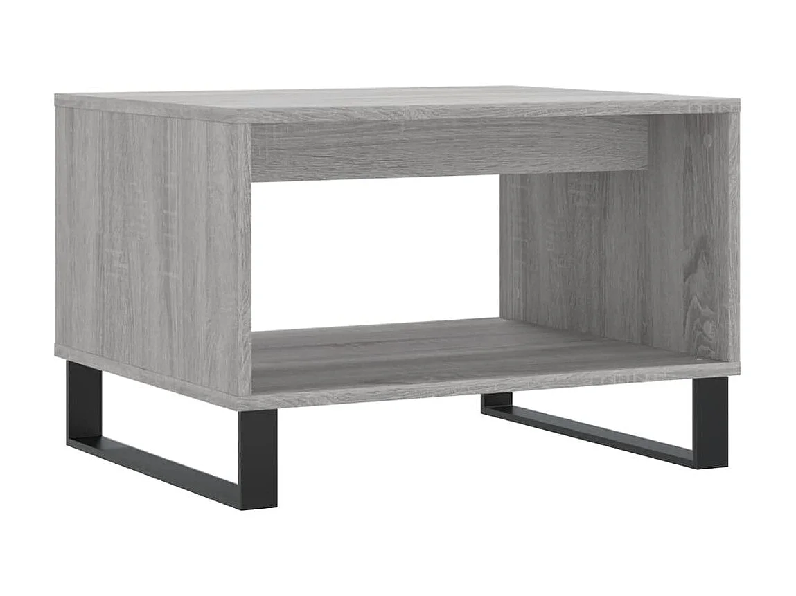 Couchtisch Beistelltisch Grau Sonoma 60x50x40 cm Holzwerkstoff -MN85594