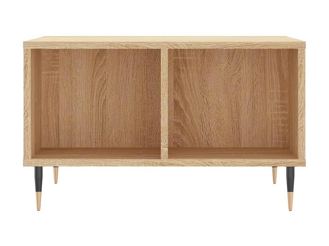 Couchtisch Beistelltisch Sonoma-Eiche 60x50x36,5 cm Holzwerkstoff -MN19255