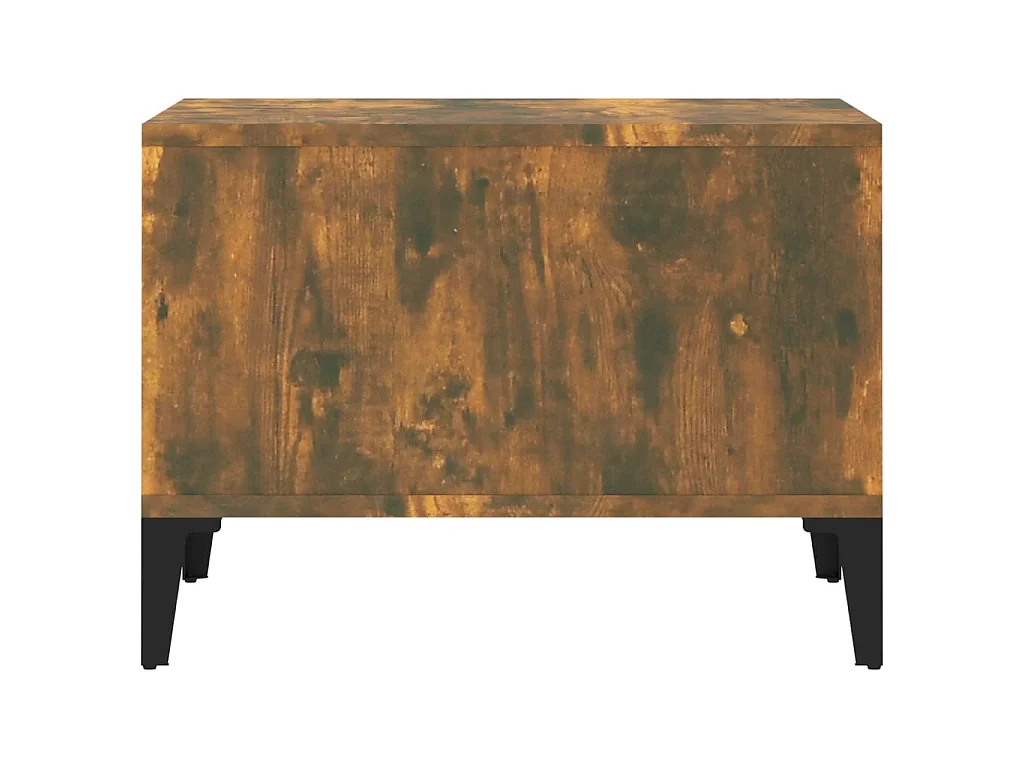 Couchtisch Beistelltisch Räuchereiche 60x50x36,5 cm Holzwerkstoff -MN95462
