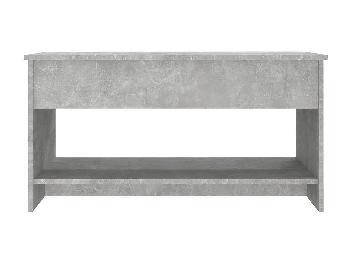 Couchtisch Beistelltisch Betongrau 102x50x52,5 cm Holzwerkstoff -MN81236