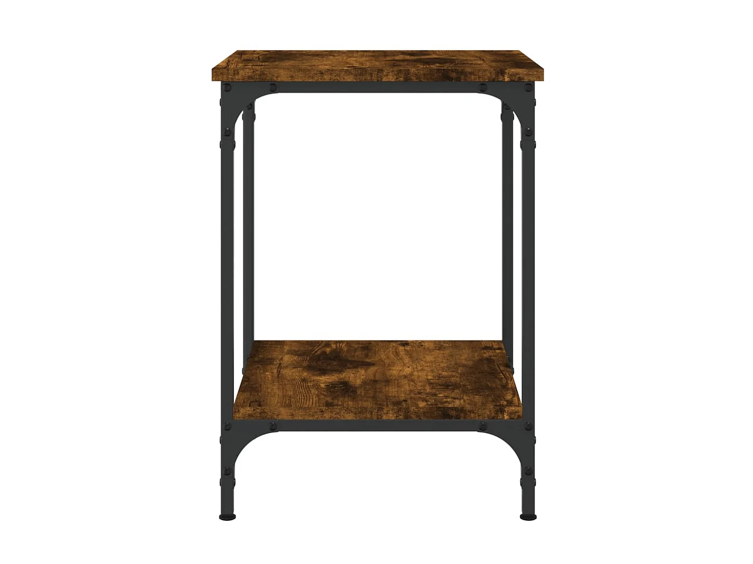 Couchtisch Beistelltisch Räuchereiche 40x40x55 cm Holzwerkstoff -MN97945