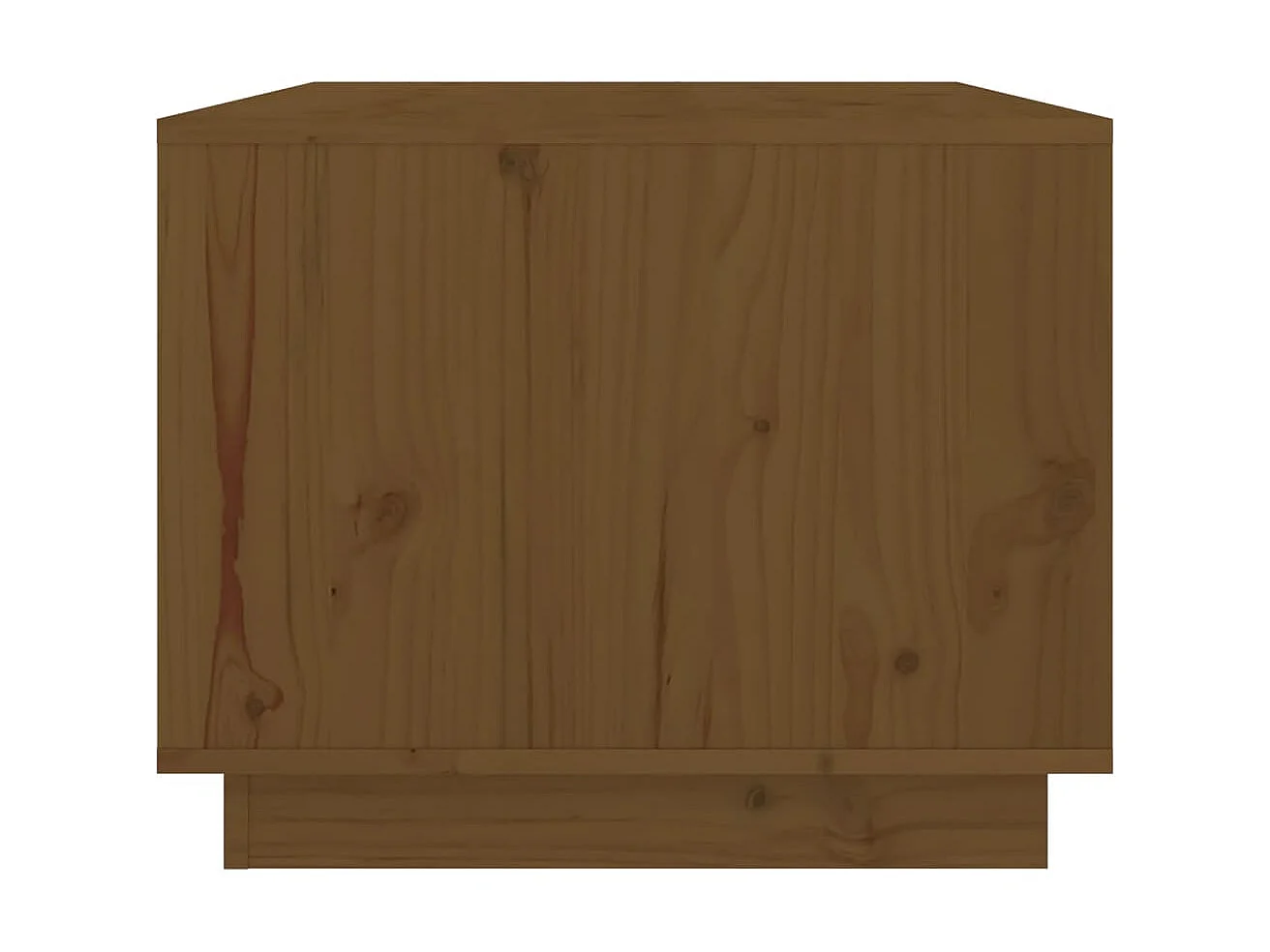 Couchtisch Beistelltisch Honigbraun 80x50x40 cm Massivholz Kiefer -MN73368