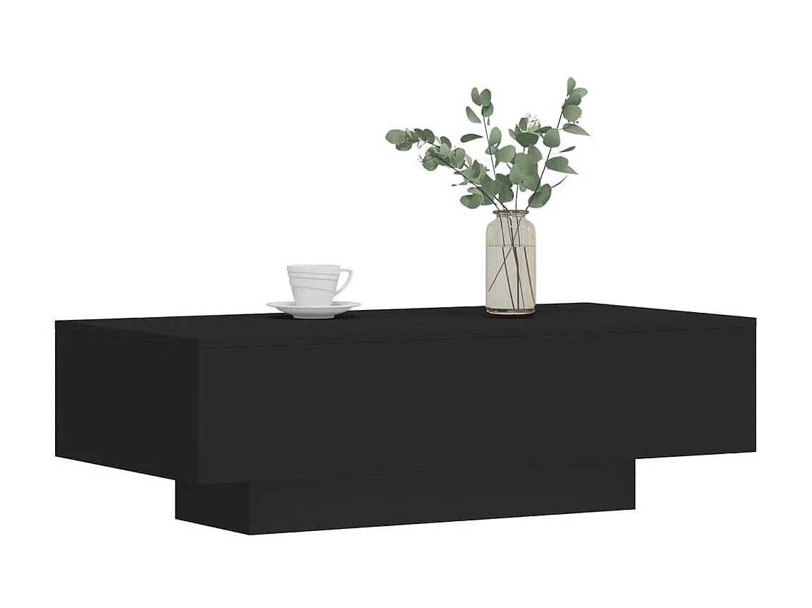 Couchtisch Beistelltisch Schwarz 100x49,5x31 cm Holzwerkstoff -MN96903