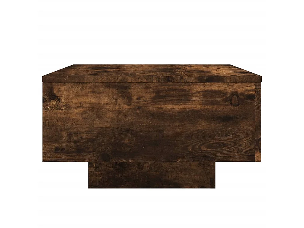 Couchtisch Beistelltisch Räuchereiche 55x55x31 cm Holzwerkstoff -MN39479