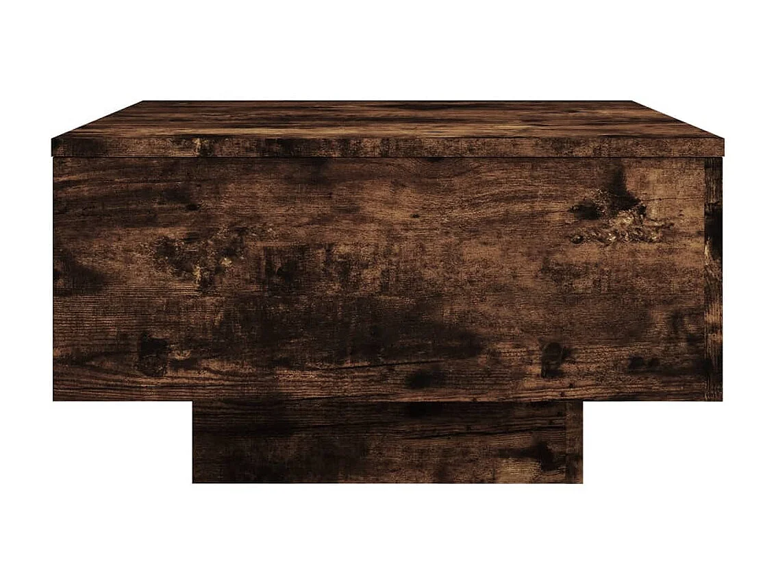 Couchtisch Beistelltisch Räuchereiche 55x55x31 cm Holzwerkstoff -MN39479