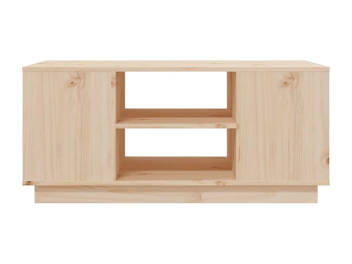 Couchtisch Beistelltisch 90x49x40,5 cm Massivholz Kiefer -MN99387