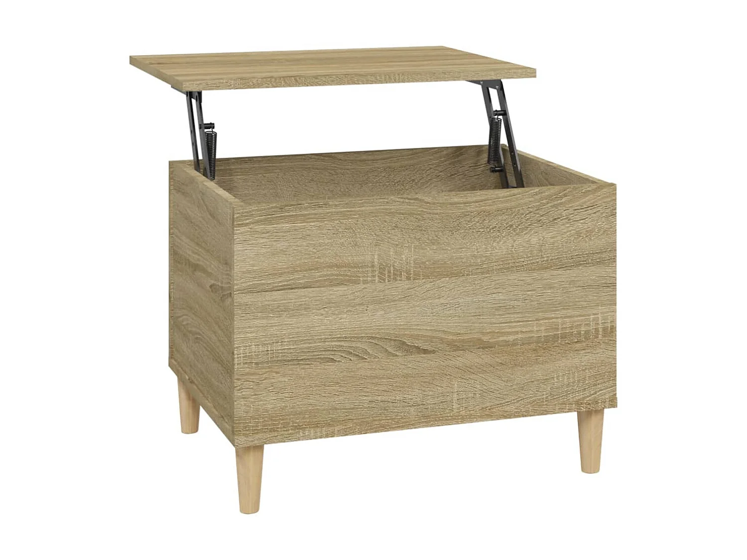 Couchtisch Beistelltisch Sonoma-Eiche 60x44,5x45 cm Holzwerkstoff -MN66093