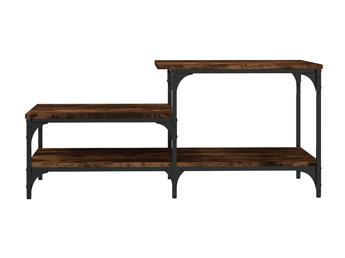 Couchtisch Beistelltisch Räuchereiche 100x50,5x45 cm Holzwerkstoff -MN36967