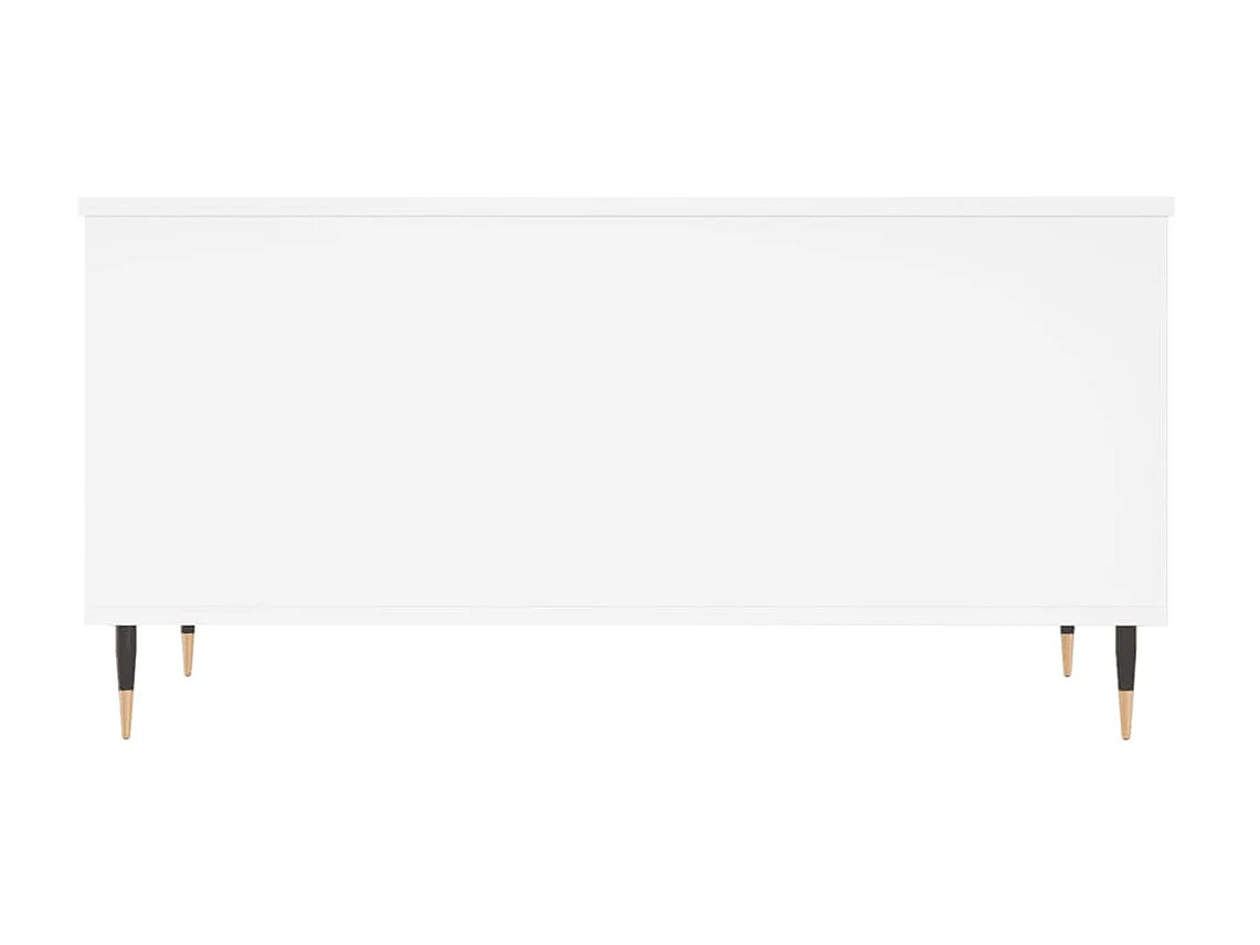 Couchtisch Beistelltisch Weiß 90x44,5x45 cm Holzwerkstoff -MN52453