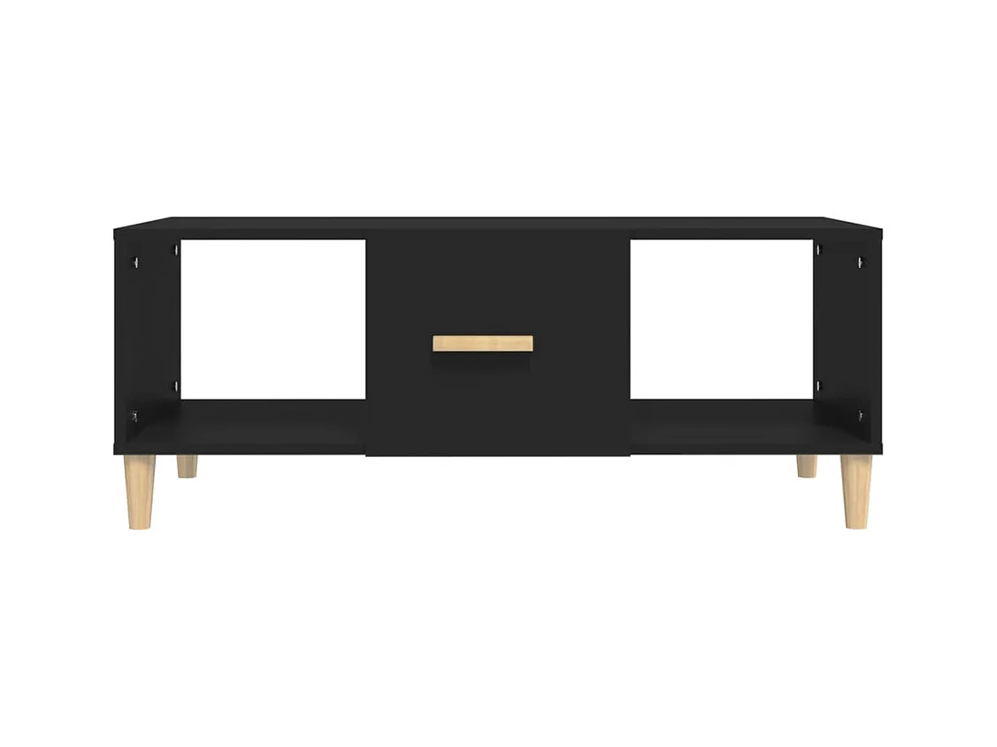 Couchtisch Beistelltisch Schwarz 102x50x40 cm Holzwerkstoff -MN21487