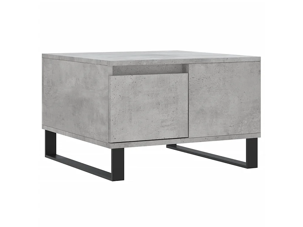 Couchtisch Beistelltisch Betongrau 55x55x36,5 cm Holzwerkstoff -MN48026