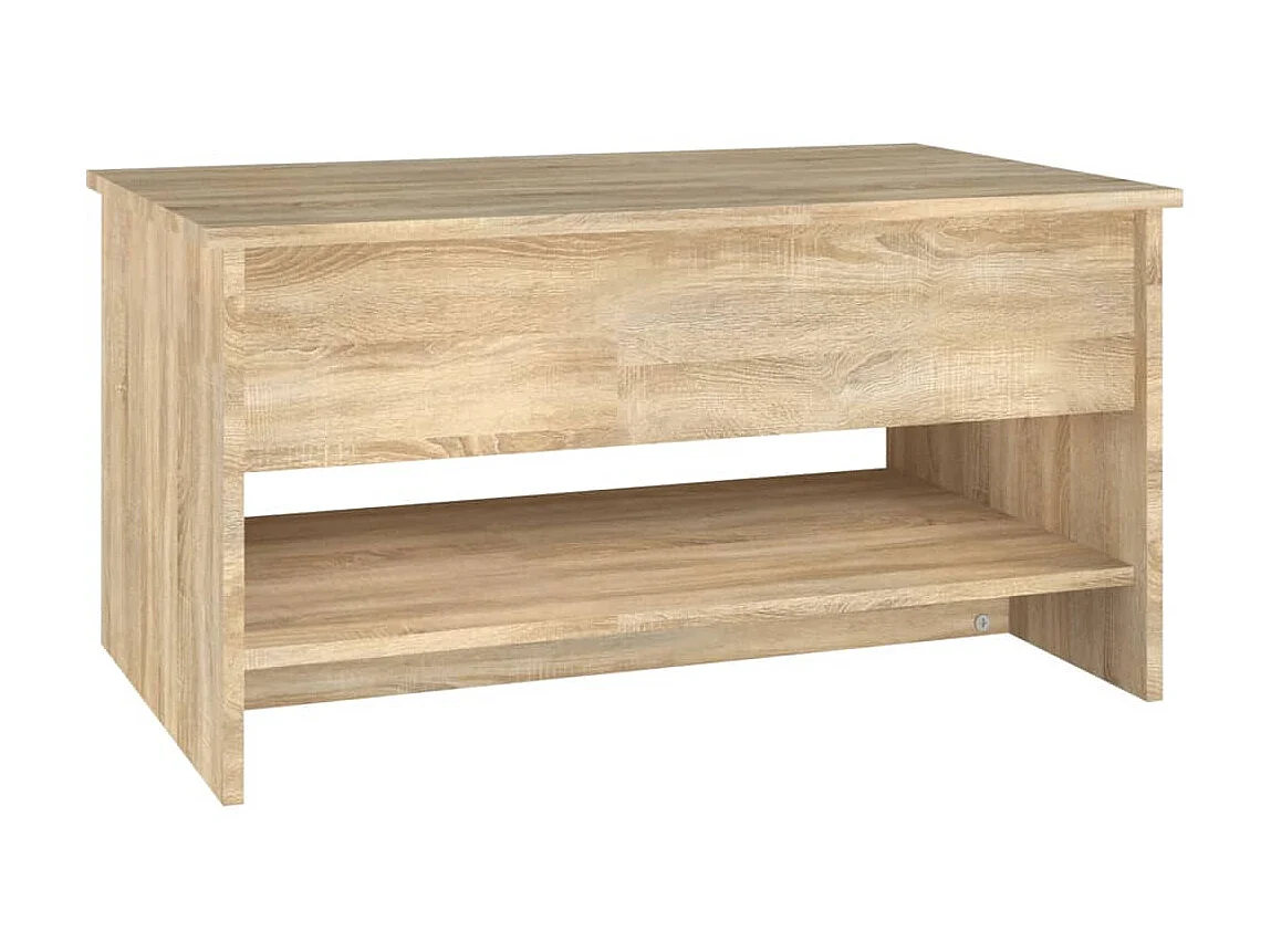 Couchtisch Beistelltisch Sonoma-Eiche 80x50x40 cm Holzwerkstoff -MN35713