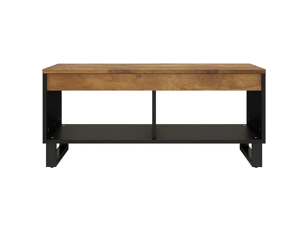 Couchtisch Beistelltisch 90x50x40 cm Massivholz Mango -MN71381