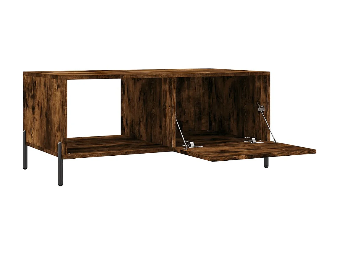 Couchtisch Beistelltisch Räuchereiche 90x50x40 cm Holzwerkstoff -MN89438