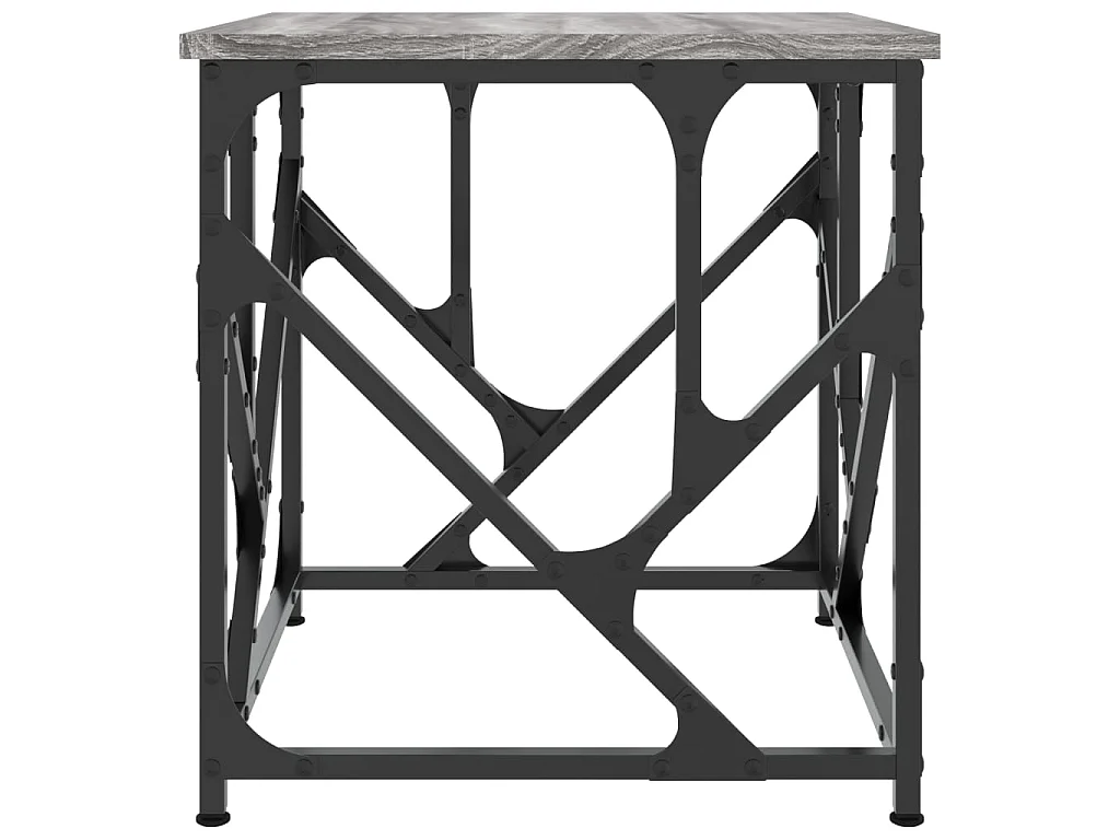Couchtisch Beistelltisch Grau Sonoma 45x45x47,5 cm Holzwerkstoff -MN96700