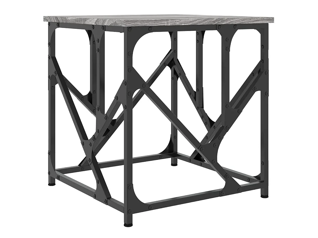Couchtisch Beistelltisch Grau Sonoma 45x45x47,5 cm Holzwerkstoff -MN96700