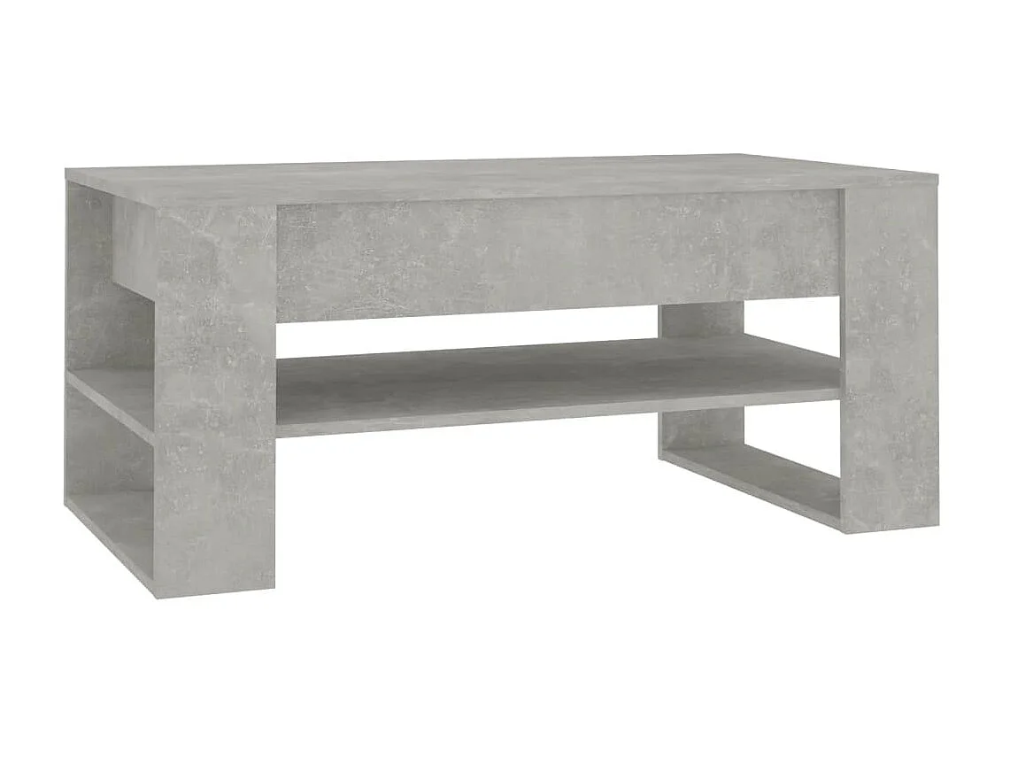 Couchtisch Beistelltisch Betongrau 102x55x45 cm Holzwerkstoff -MN83734