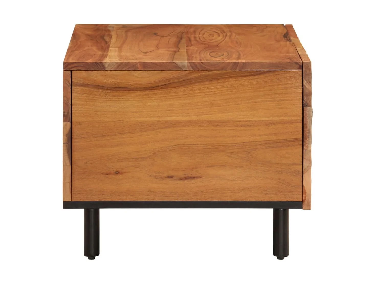 Couchtisch Beistelltisch 80x50x40 cm Massivholz Akazie -MN11102